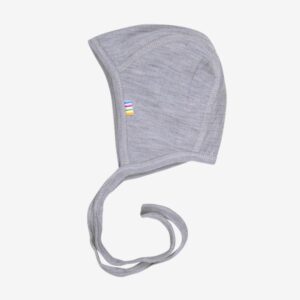 Joha Babyhue/hjelm i uld - Grå str. 48 cm / Str. 80
