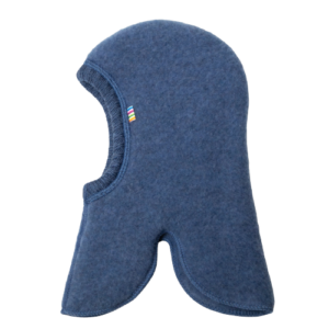 Joha Balaclava i tyk uld - Blue str. 37 cm