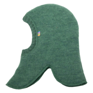 Joha Balaclava i tyk uld - Grøn str. 37 cm