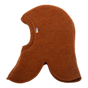 Joha Balaclava i tyk uld - Orange str. 37 cm