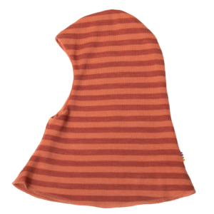 Joha Balaclava i uld - Vendbar - 2 Lags - Rust str. 52 cm