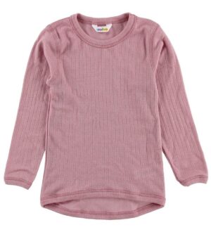 Joha Bluse - Uld - Støvet Rosa