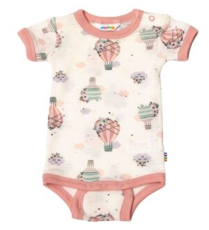 Joha Body k/æ - Uld - Hvid m. Print
