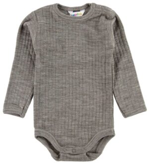 Joha Body l/æ - Uld - Brunmeleret