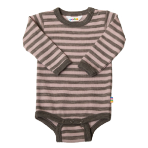 Joha Body med Striber i uld - Rosa str. 100