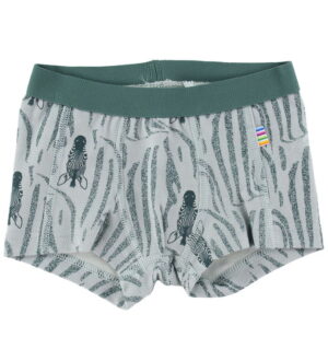 Joha Boxershorts - Uld/Bomuld - Grøn Aop