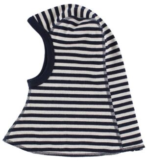Joha Elefanthue - 2-lags - Uld/Bomuld - Navystribet