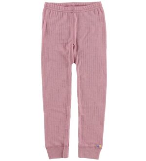 Joha Leggings - Uld - Støvet Rosa