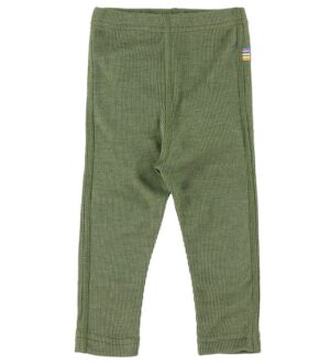 Joha Leggings - Uld/Silke - Grøn