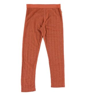 Joha Leggings - Uld/Silke - Orange