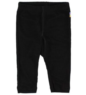 Joha Leggings - Uld/Silke - Sort