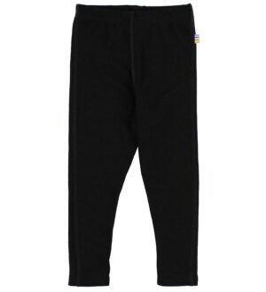 Joha Leggings - Uld/Silke - Sort