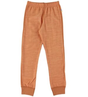 Joha Leggings - Uld/Viskose - Orangemeleret