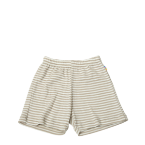 Joha Shorts i uld og Silke - Grå / Striber str. 90