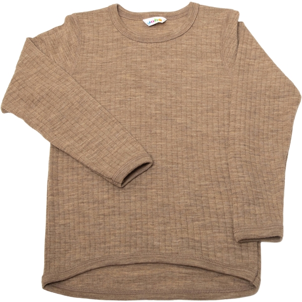 Joha Uld Beige Bluse Basic Joha Uld Beige Bluse Basic