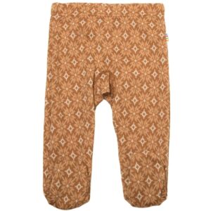 Joha Uld Kobber Jacquard Leggings m. Fod