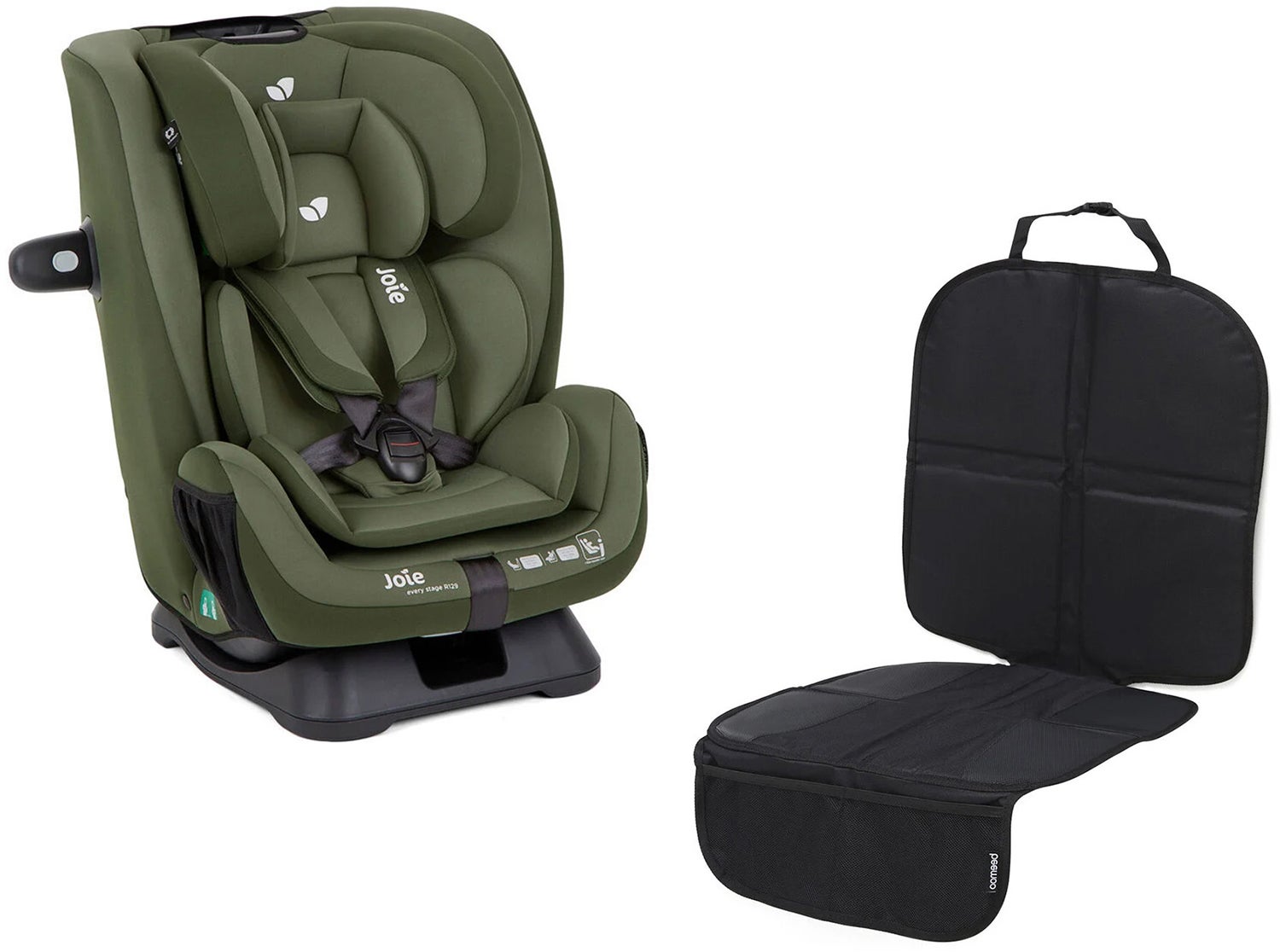 Joie Every Stage Autostol inkl. Beemoo Sædebeskytter Lux, Moss Joie Every Stage Autostol inkl. Beemoo Sædebeskytter Lux, Moss