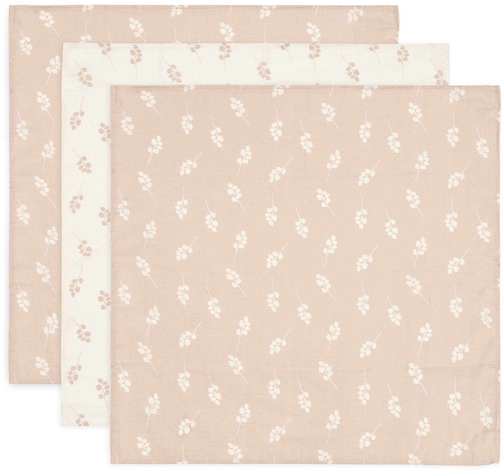 Jollein Stofble 3-Pak, Twig Wild Rose Jollein Stofble 3-Pak, Twig Wild Rose