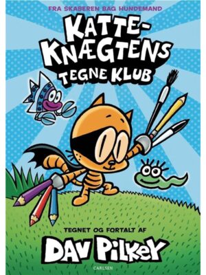 Katte-Knægtens Tegneklub (1) - Børnebog - hardcover