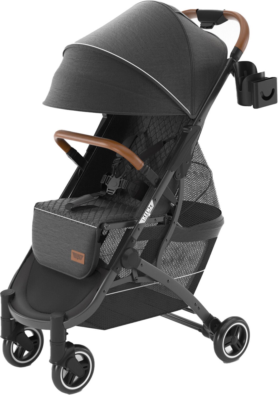 Keenz Air Plus Ultimate 3.0 Klapvogn, Sort Keenz Air Plus Ultimate 3.0 Klapvogn, Sort