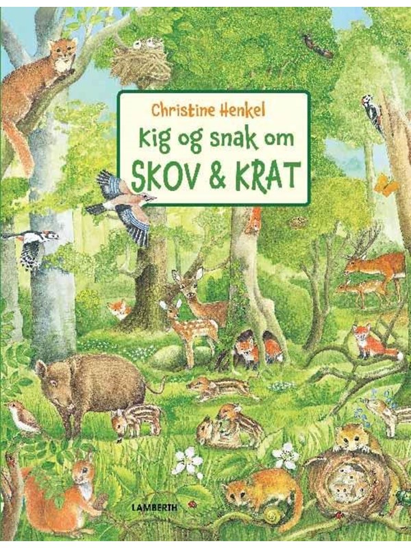 Kig og snak om skov og krat - Børnebog - Board books Kig og snak om skov og krat - Børnebog - Board books