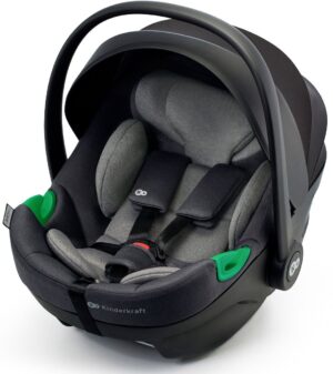 Kinderkraft I-CARE i-Size Autostol Baby, Cool Grey