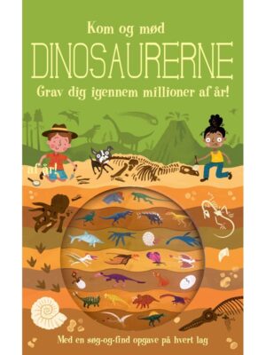 Kom med tilbage i tiden og mød dinosaurerne - Børnebog - Papbøger