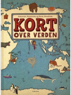 Kort over verden - Børnebog - hardcover