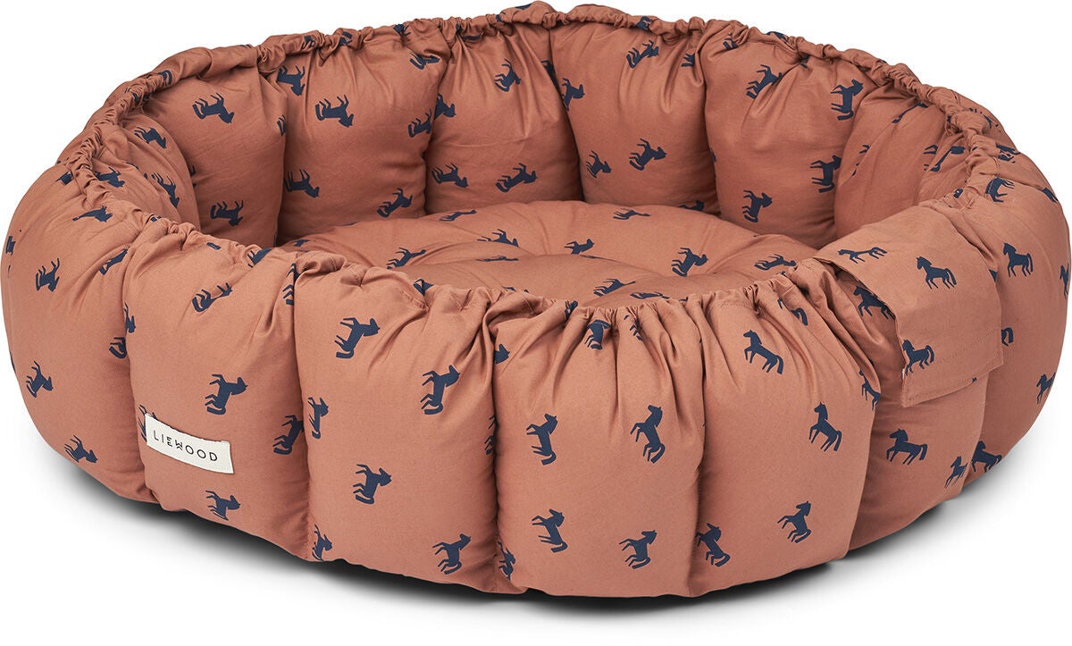 LIEWOOD Ola Babynest, Horses / Dark Rosetta LIEWOOD Ola Babynest, Horses / Dark Rosetta