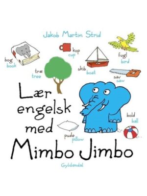 Lær engelsk med Mimbo Jimbo - Børnebog - hardcover