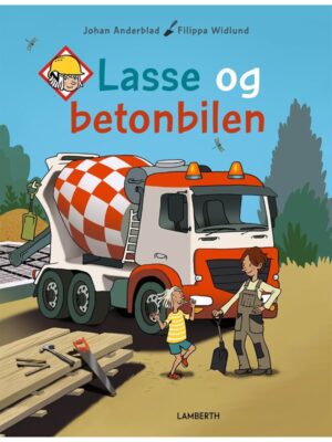 Lasse og betonbilen - Børnebog - paperback