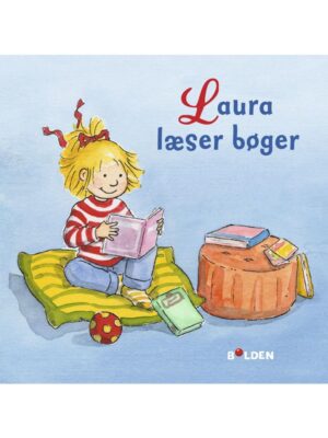 Laura læser bøger - Børnebog - hardback