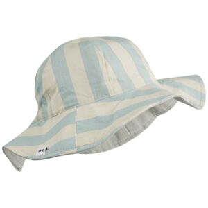 Liewood Amelia Solhat Stripe Sea Blue/Sandy