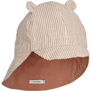 Liewood Gorm Solhat Stripe Tuscany Rose/Sandy