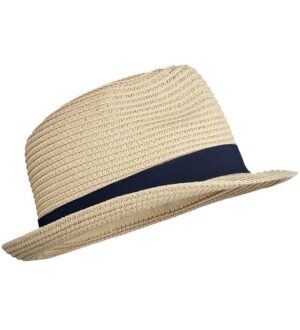 Liewood Hat - Doro Fedora - Nature/Navy Mix