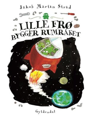 Lille frø bygger rumraket - Børnebog - hardcover