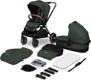 Lionelo MIKA 2-in-1 Duovogn, Green Forest
