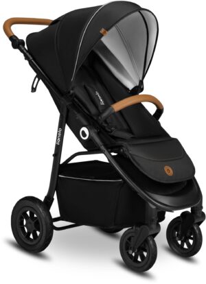 Lionelo NATT Klapvogn, Black Onyx