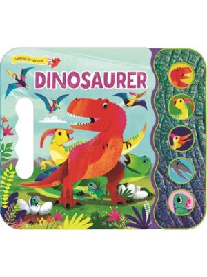 Lydbog for de små - Dinosaurer (med 5 larmende lyd - Børnebog - Board books
