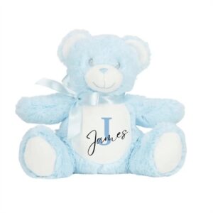 Lyseblå bamse