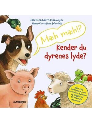 Mæh mæh!? Kender du dyrenes lyde? - Børnebog - hardcover