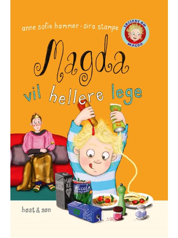 Magda vil hellere lege - Børnebog - hardcover Magda vil hellere lege - Børnebog - hardcover