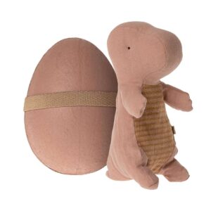 Maileg Gantosaurus Bamse i Æg - Small - (Gammelrosa)