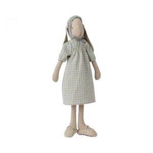 Maileg Kanin - Str. 3 - Lys - Mint Kjole