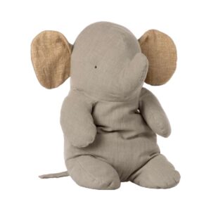 Maileg Safari Friends - Big Elefant Bamse - Grå (50 cm.)