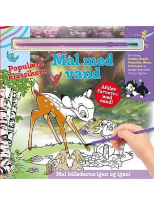 Mal med vand - Disney - Populære klassikere (bog m - Børnebog - Board books