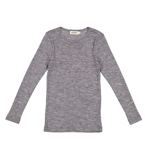 MarMar Bluse - Uld - Tamra - Grey Melange