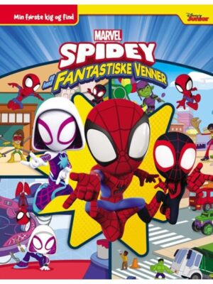 Marvel - Spidey og hans fantastiske venner - Min F - Børnebog - Board books