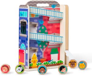 Melissa & Doug GO TOTs Byhus med 6 Skiver