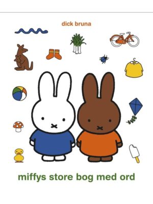 Miffys store bog med ord - Børnebog - hardcover